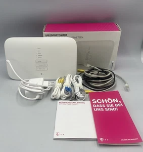 Telekom Speedport Smart, confezione originale, router Wi-Fi, bianco, con istruzioni, 1460 g - Foto 1 di 17