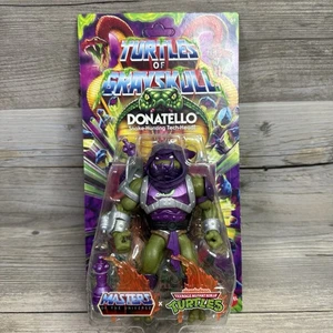 Donatello Turtles Of Grayskull MOTU SEALED UNPUNCHED w/ Comic Book Reptile Wars - Bild 1 von 7