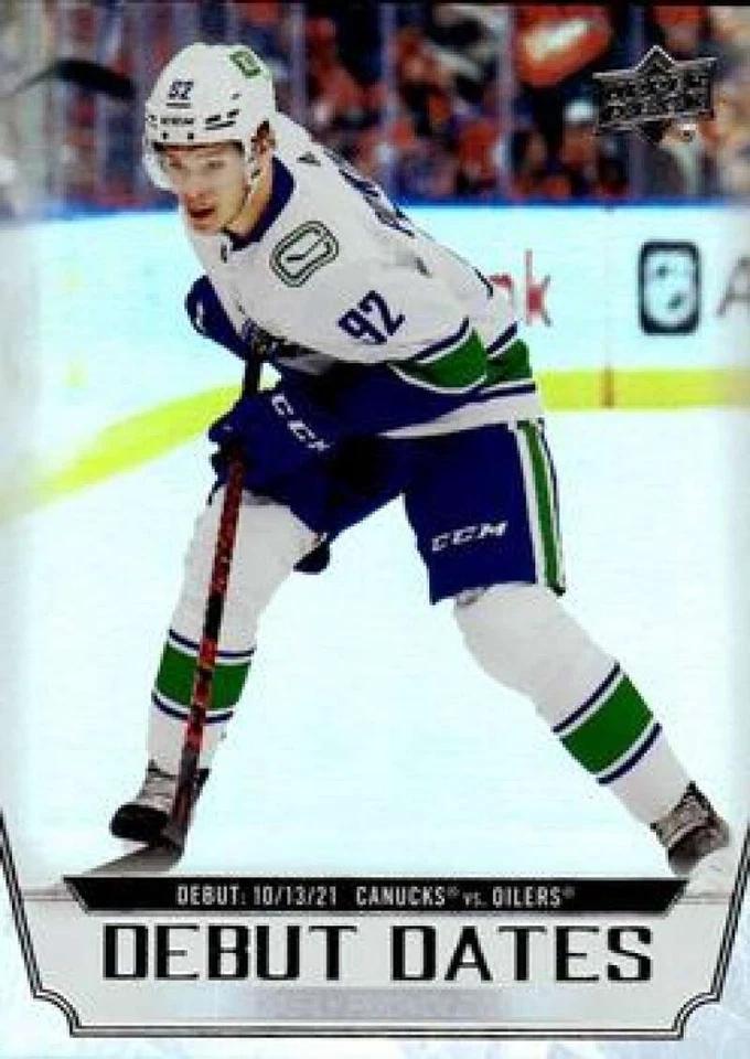 2022-23 Upper Deck Series 1 Hockey Insert Cards Pick From List A-H - Image 1 of 1