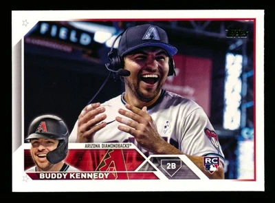 2023 TOPPS #135 BUDDY KENNEDY RC GOLDEN MIRROR IMAGE VARIATION ROOKIE RARE SSP! - Image 1 of 2