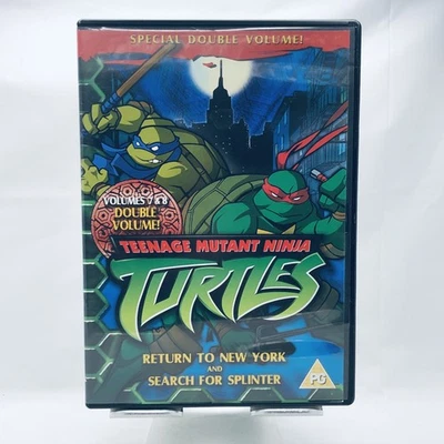 Teenage Mutant Ninja Turtles Vol 7 Return To New York Vol 8 Search Splinter DVD - Image 1 of 4