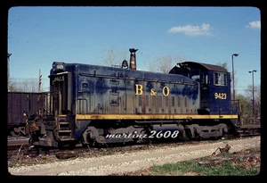 (W) ORIG TRAIN SLIDE-BALTIMORE & OHIO (B&O)  9423  ROSTER - Picture 1 of 1
