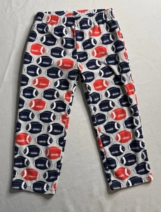 Carter's Toddler Boy's Fleece Pajama Pants Size 5 Kids Football Sports - Picture 1 of 6