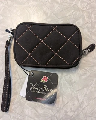 NWT Vera Bradley Retired Espresso Quilted Microfiber Tech Case - Image 1 of 4