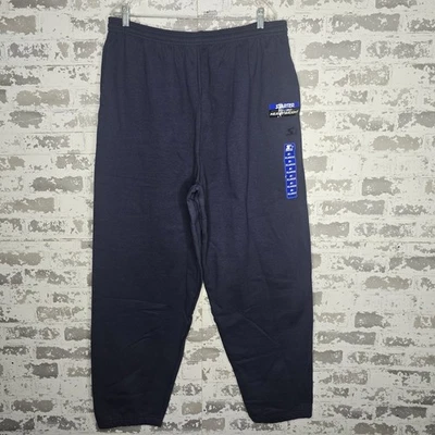 Pantalones deportivos de peso pesado Starter Pro 80 XL azul marino con cordón nuevos con etiquetas Foto 1 de 4