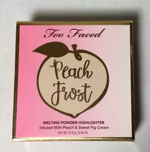 Too Faced Peach Frost Happy Face Melting Powder Highlighter 12.5g / 0.44oz - Picture 1 of 5