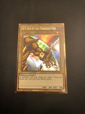 Yugioh Left Arm of The Forbidden One PGL2-EN025 Gold Rare 1st Edition