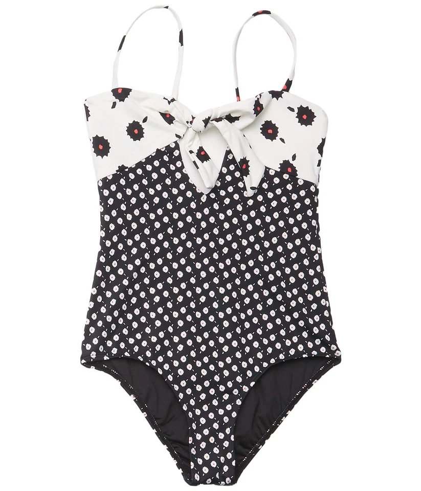 O'NEILL Niña Ella Ditsy Una Pieza (Niños Pequeños/Niños Grandes) Negro 12 (Niño Grande) Foto 1 de 1