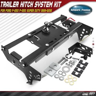 Sistema de enganche de remolque debajo de la cama cuello de ganso para Ford F-250 350 Super Duty 1999-2016 Foto 1 de 4