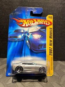 1/64 HOT WHEELS 2007 NEW MODELS CHEVROLET CAMARO CONCEPT SILVER - Picture 1 of 2