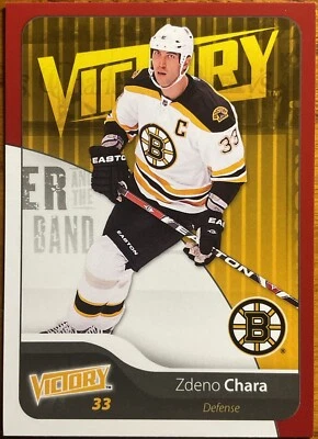 2011-12 Upper Deck Victory Red Zdeno Chara #14 Boston Bruins - Image 1 of 2