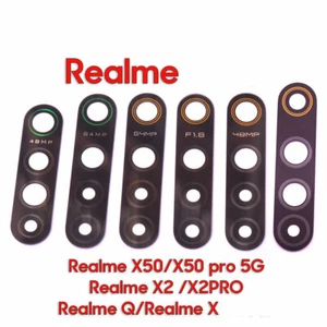 5 pezzi obiettivo vetro fotocamera posteriore posteriore per Realme X50 PRO X2 PRO X Q C11 X3 X7 5i 6i - Foto 1 di 12