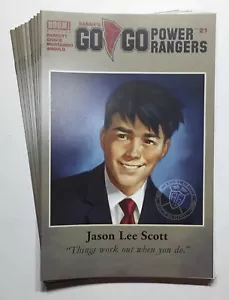 GO GO POWER RANGERS # 21 VARIANT BOOM 10 BIG Comic Book LOT New J1,227 - Picture 1 of 2