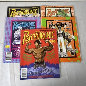 Psychotronic Video Magazine Lot of 5 Issues Number 34-37 + 40 - Picture 1 of 11
