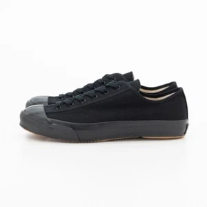 MOONSTAR FINE VULCANIZED GYM CLASSIC BLACKMONO Sneakers Kurume Japan - Picture 1 of 6