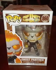 Funko Pop! Vinyl: Ghost Panther #860 - Infinity Warps - NIB - Picture 1 of 5