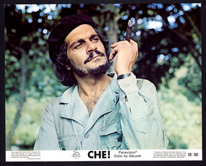 CHE Original Movie Lobby Card Omar Sharif as Communist Cuban Leader w/ Cigar