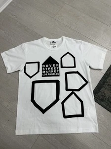 Dover Street Market Los Angeles Tee | White | Size Large / L | Black DSM LA - Picture 1 of 9