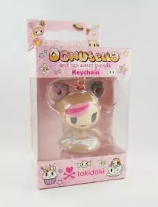 (1) Portachiavi da collezione Tokidoki DONUTELLA & Her Sweet Friends rosa marrone nuovo con scatola - Foto 1 di 8