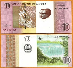 Billete de 10 Kwanzas ANGOLA 2012 UNC P-151B - Imagen 1 de 1