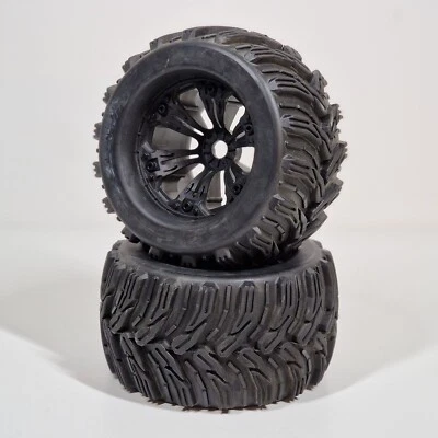 Amewi AM6 Thunderstorm Rc Monstertruck 1:6 Kompletträder Reifen + Felgen 2Stk. - Bild 1 von 4