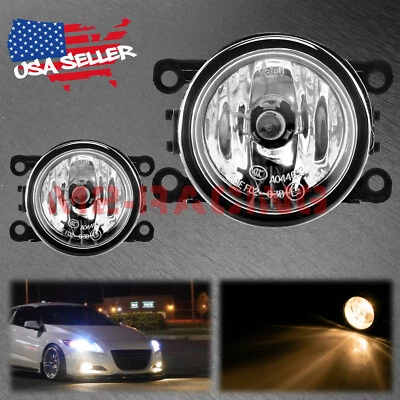Par de luces antiniebla transparentes Acura TSX 2011-2014 actualización ajuste calidad reemplazo F1 Foto 1 de 4