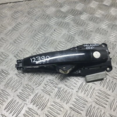 Manija de puerta exterior para Chevrolet Orlando lado delantero OSF derecho negro 11-13 Foto 1 de 4