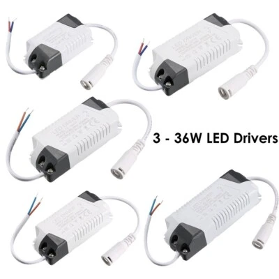 Premium LED Driver Power Supply Transformer AC85 265V for 12 18W LED Lights - Image 1 of 4