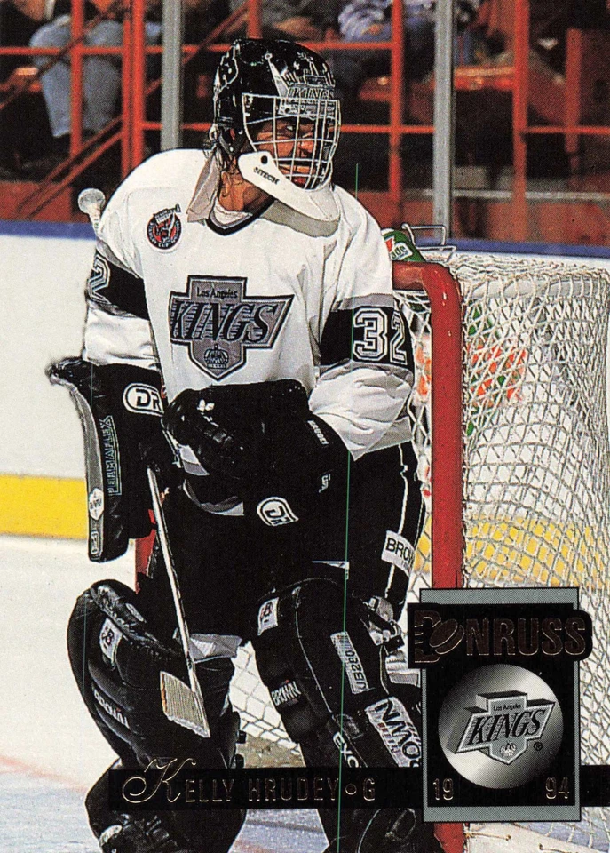 Kelly Hrudey 1993-94 Donruss #161 Los Angeles Kings Hockey - Image 1 of 2