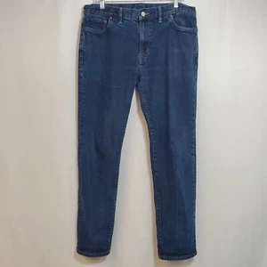 Outerknown SEA Ambassador Slim Fit Jeans Indigo Organic Cotton 36x32 Stretch - Picture 1 of 10