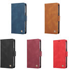 Solid Color Skin Feel PU Leather Flip Wallet Case Phone Cover for Sony 5iii 10V