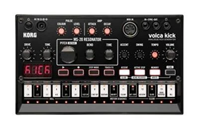 KORG Analog Kick Generator Volca Kick Black (26.3 x 15.3 x 7.1 cm) ‎VOLCAKICK - Image 1 of 3