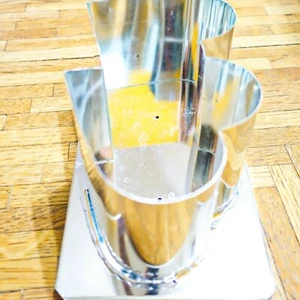Double Heart Candle Mold, Metal Mold, Beeswax Soy Wax Candle Making Supplies - Picture 1 of 6