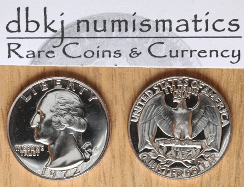 1972 S Washington Quarter Clad 25¢ - Gem Proof Cover
