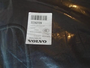 OEM Brand New Volvo Floor Mats Black 32262728 lhd 4 PC SET - Picture 1 of 6