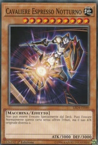 Yu-Gi-Oh! LED4 : CAVALIERE ESPRESSO NOTTURNO (Konami) - Foto 1 di 2