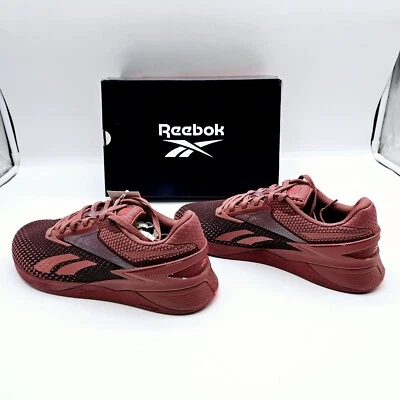 Zapatos de Entrenamiento Reebok Nano X3 Para Mujer Sedona Rosa Granate Tenis 100069907 Talla 8 Foto 1 de 4