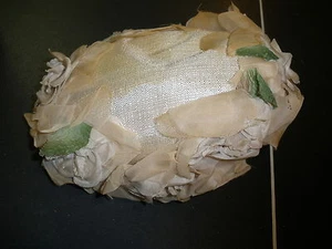vintage womens hat whtie - Picture 1 of 3