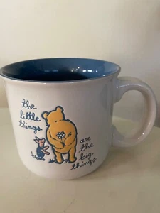 Disney Classic Winnie The Pooh Friends Life Is Good Little Things Coffee Mug NWT - Picture 1 of 4