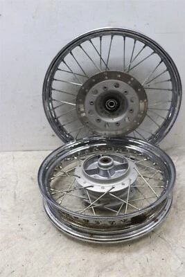 2004-2015 Honda Rebel CMX250 Front & Rear Rim Wheel Set W/ Brake Rotors - Image 1 of 4