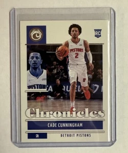 Cade Cunningham 2021-22 Panini Chronicles Base RC Detroit Pistons - Picture 1 of 2