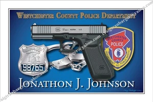 Police,Westchester,County,Department,Retirement,badge,gift, - Picture 1 of 1