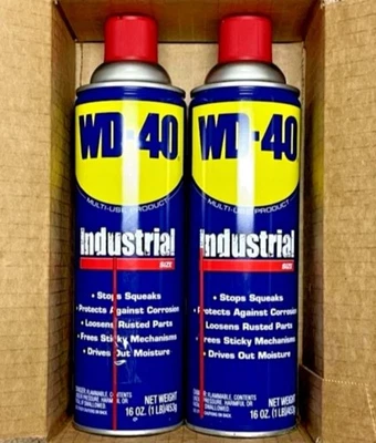 WD-40 Multi-Use Product, Industrial Size, 16 OZ (Pack of 2) - FREE SHIPPING