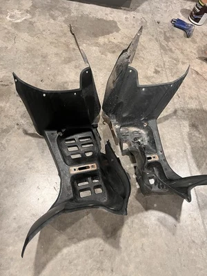 Honda Rancher 420 TRX420TM 2010 guardabarros izquierdo derecho reposapiés Foto 1 de 3