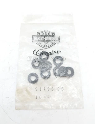 LAVADORA DE NEOPRENO HARLEY DAVIDSON NUEVA OEM (PAQUETE DE 10) 91795-85 Foto 1 de 4