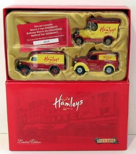 Corgi Appx 1/43 Scale HM1003 - Morris Z Bullnose & Bedford Vans - Hamleys - Picture 1 of 3