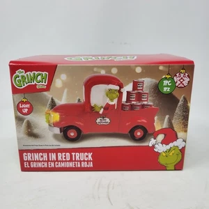 Dr. Seuss The Grinch In Red Truck With Who Hash Light Up Christmas 2025 Mini - Bild 1 von 5