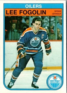 1982 O-Pee-Chee Lee Fogolin #104 Edmonton Oilers Hockey Card - Picture 1 of 2