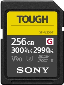Sony SDXC Memory Card 256GB Class10 UHS-II Compatible SF-G256T - Picture 1 of 14