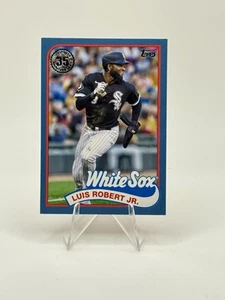 2024 Topps Series 1 - Luis Robert  35th Blue Parallel #89B-6  White Sox - Picture 1 of 2